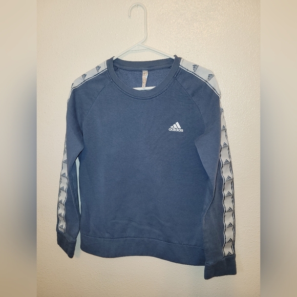 adidas Tops - Adidas Blue Sweatshirt Crewneck Womans Size Medium
